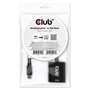 Club 3D Aktívny adaptér Club3D Mini DisplayPort na VGA