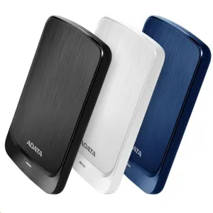 A-Data Externý pevný disk ADATA 1TB 2,5" USB 3.1 AHV320, biela