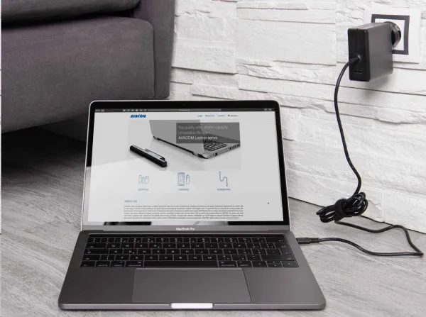 Nabíjací adaptér AVACOM USB Type-C 65W Power Delivery + USB A