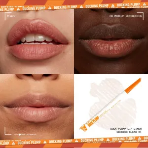 NYX Professional Makeup Duck Plump Liner ceruzka na pery so zväčšujúcim efektom odtieň Ducking Clear 0.33 g