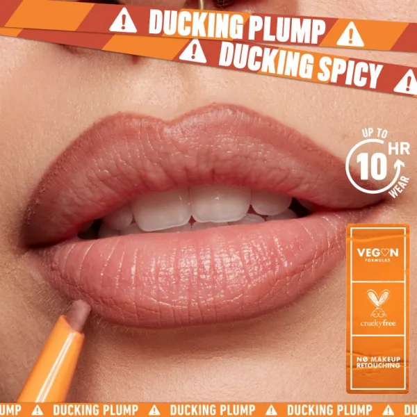 NYX Professional Makeup Duck Plump Liner ceruzka na pery so zväčšujúcim efektom odtieň Ducking Clear 0.33 g