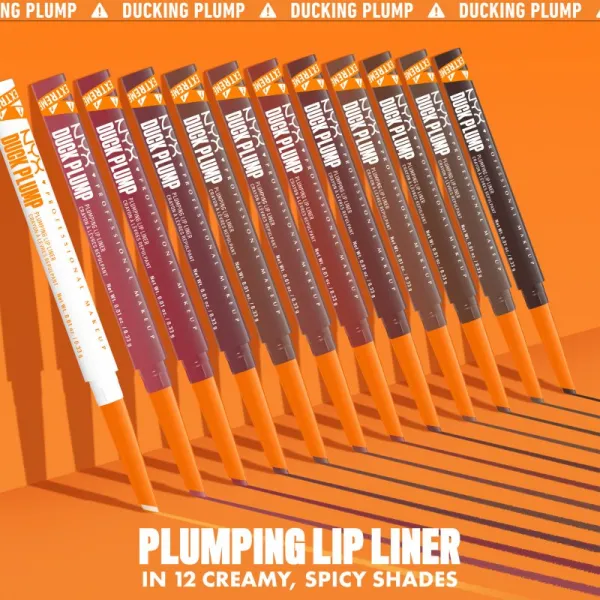 NYX Professional Makeup Duck Plump Liner ceruzka na pery so zväčšujúcim efektom odtieň Ducking Clear 0.33 g