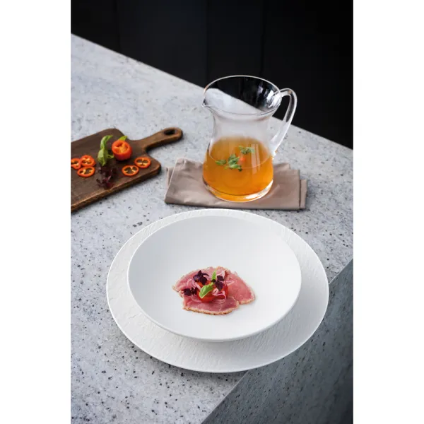 Miska plochá, kolekcia Manufacture Rock blanc - Villeroy & Boch
