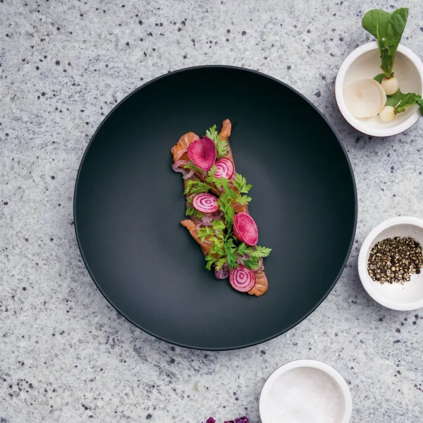 Miska plochá, kolekcia Manufacture Rock - Villeroy & Boch
