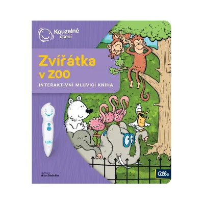 Albi Kouzelné čtení Kniha Zvířátka v ZOO CZ