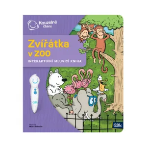 Albi Kouzelné čtení Kniha Zvířátka v ZOO CZ