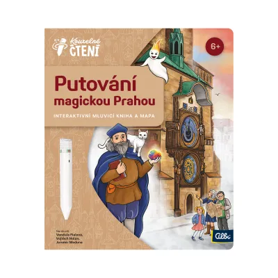Albi Kúzelné čítanie Kniha Putovanie magickou Prahou CZ verzia