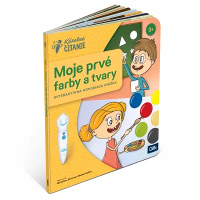 Kúzelné čítanie - Kniha - Moje prvé farby a tvary