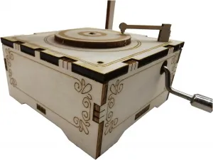 Weltbild 3D dřevěné puzzle Fonograf s hrací skříňkou