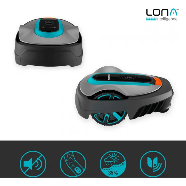 Robotická kosačka Gardena Sileno City 600 smart