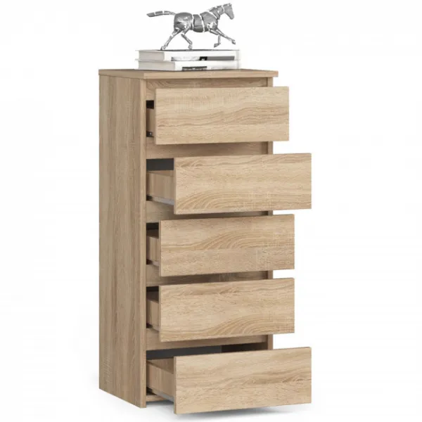 Ak furniture Komoda CL5 40 cm dub sonoma
