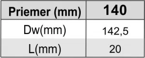 Prodmax | Kondenzačná ímka ø140 mm nerez NJ09/140