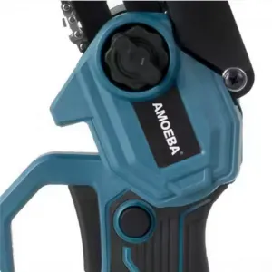 AMOEBA 8"a 6"- palcová bezulíková reťazová píla bez mazania na prácu v záhrade s 2 x batériou 5 x reťaz 3 x lišta 2 x batérie. Náradie vhodné pre batériu MAKITA 18V
