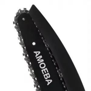 AMOEBA 8"a 6"- palcová bezulíková reťazová píla bez mazania na prácu v záhrade s 2 x batériou 5 x reťaz 3 x lišta 2 x batérie. Náradie vhodné pre batériu MAKITA 18V