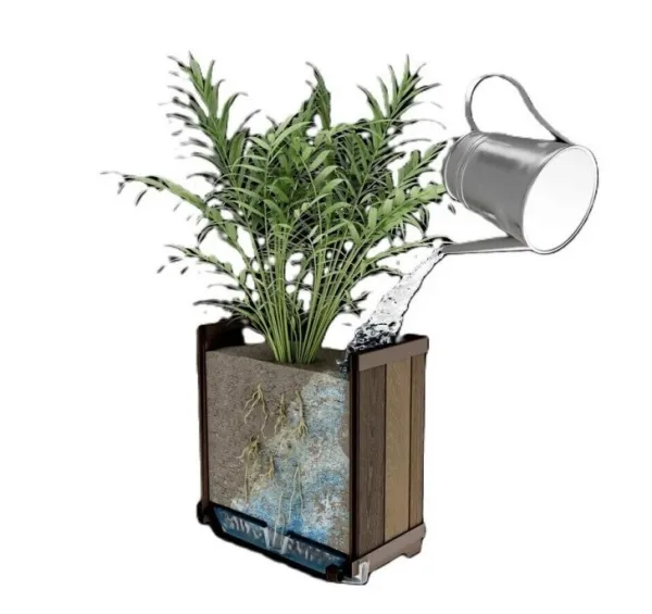 KETER Záhradný kvetináč DECO RIGHT PLANTER