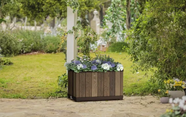 KETER Záhradný kvetináč DECO BLOCK PLANTER