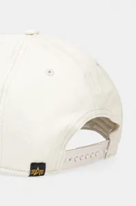 Bavlnená šiltovka Alpha Industries Crew Camo Cap