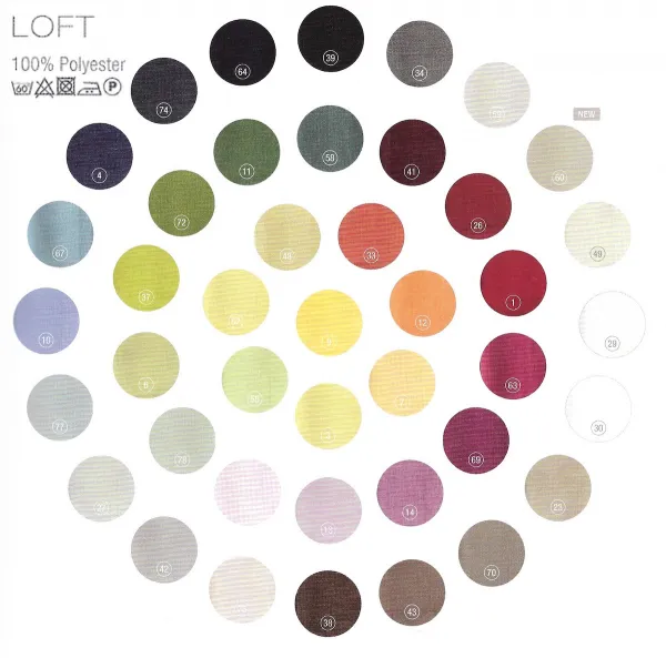 Obrus Loft, výber zo 42 farieb a 4 rozmerov - Sander Farba: 77 - blue fox, Rozmery: 150 x 250 cm