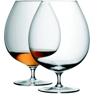 LSA International LSA Bar pohár na brandy 900ml, set 2ks, Handmade