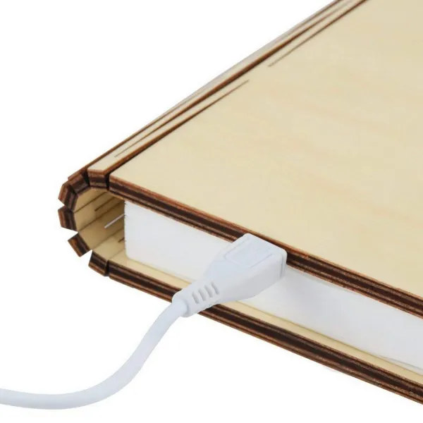 Rozkladacie svetlo "Smart Book" mini, javor - Gingko
