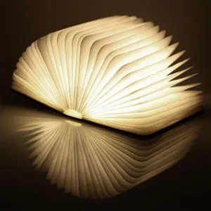Rozkladacie svetlo "Smart Book" mini, orech - Gingko
