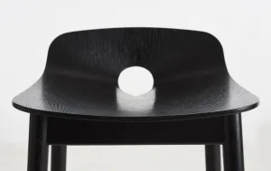 Barová stolička "Mono", 75 cm, 2 varianty - Woud Varianta: dub, svetlý lak