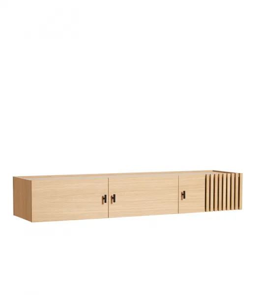 Komoda na stenu "Array", 150 x 53 cm, 2 varianty - Woud Varianta: orech