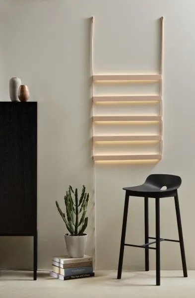 Barová stolička "Mono", 65 cm, 2 varianty - Woud Varianta: dub, svetlý lak