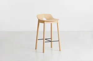 Barová stolička "Mono", 65 cm, 2 varianty - Woud Varianta: dub, svetlý lak