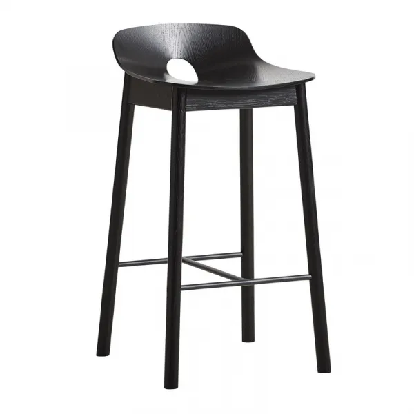 Barová stolička "Mono", 65 cm, 2 varianty - Woud Varianta: dub, svetlý lak