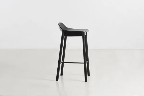 Barová stolička "Mono", 65 cm, 2 varianty - Woud Varianta: dub, svetlý lak
