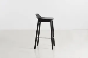 Barová stolička "Mono", 65 cm, 2 varianty - Woud Varianta: dub, svetlý lak