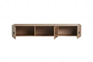 Komoda na stenu "Array", 150 x 53 cm, 2 varianty - Woud Varianta: orech