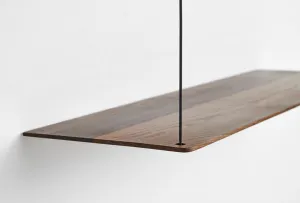 Polica "Stedge", 60 x 22 cm, 4 varianty - Woud Varianta: tmavý dub