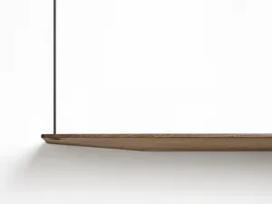 Polica "Stedge", 60 x 22 cm, 4 varianty - Woud Varianta: tmavý dub