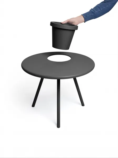 Fatboy Odkladací stolík "bakkes", 4 varianty - Fatboy® Farba: light grey