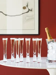 Pohár na šampanské Moya, 170 ml, číry, set 2 ks - LSA International