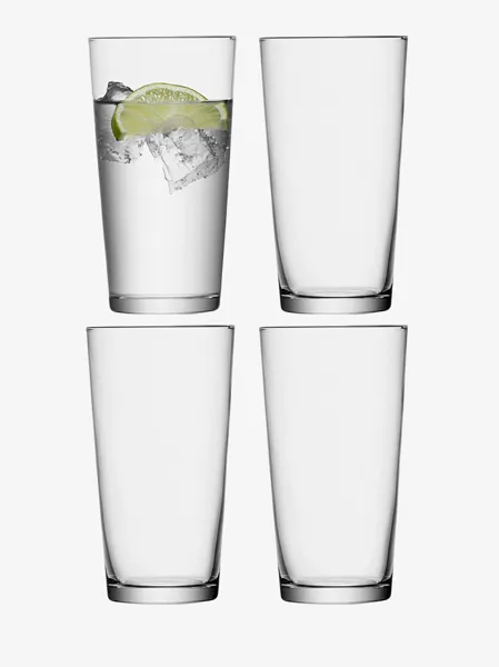 Pohár (veľký) Gio, 320 ml, číry, set 4ks - LSA International