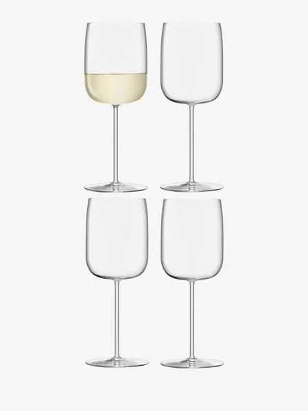 Pohár na víno Borough, 380 ml, číry, set 4 ks - LSA International