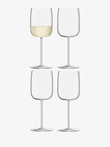 Pohár na víno Borough, 380 ml, číry, set 4 ks - LSA International