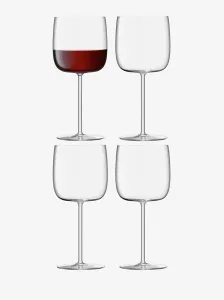 Pohár na víno Borough, 450 ml, číry, set 4 ks - LSA International