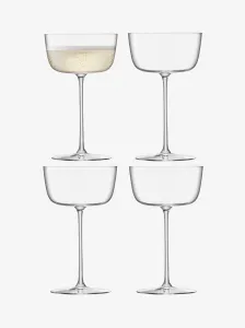 Široký pohár na kokteily Borough, 240 ml, číry, set 4 ks - LSA International