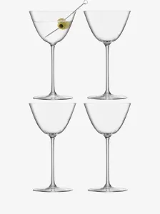 Pohár na martini Borough, 195 ml, číry, set 4ks - LSA International
