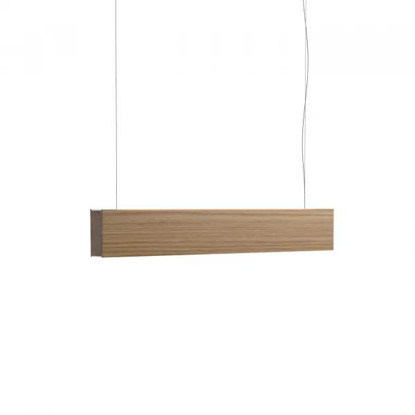 Závesné svetlo LED120, viac variantov - TUNTO Model: 1300 mm přírodní ořech, přímé a nepřímé světlo