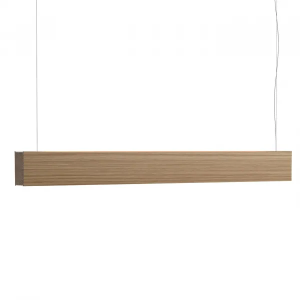 Závesné svetlo LED120, viac variantov - TUNTO Model: 1300 mm přírodní ořech, přímé a nepřímé světlo