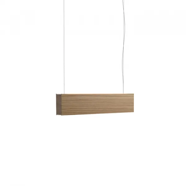 Závesné svetlo LED120, viac variantov - TUNTO Model: 1300 mm přírodní ořech, přímé a nepřímé světlo