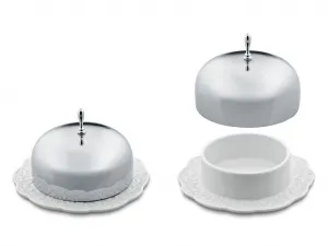 Dizajnová dóza na maslo Dressed, priem. 12 cm - Alessi