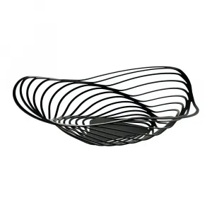 Dizajnová nádoba Trinity B, čierna, priem. 43 cm - Alessi