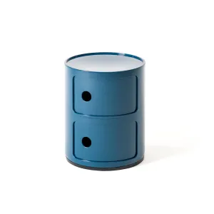 Kartell Stolík s úložným priestorom Componibili 4966, 2 úložné diely, viac farieb Farba: černá