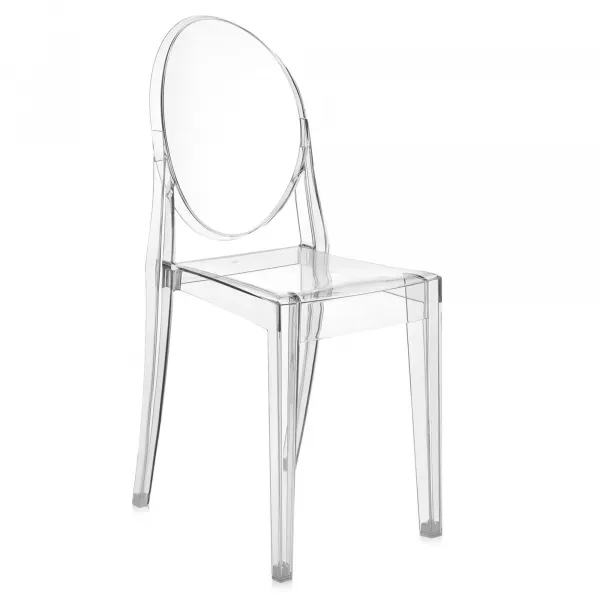 Jedálenská stolička Victoria Ghost, viac farieb - Kartell Farba: Kouřová